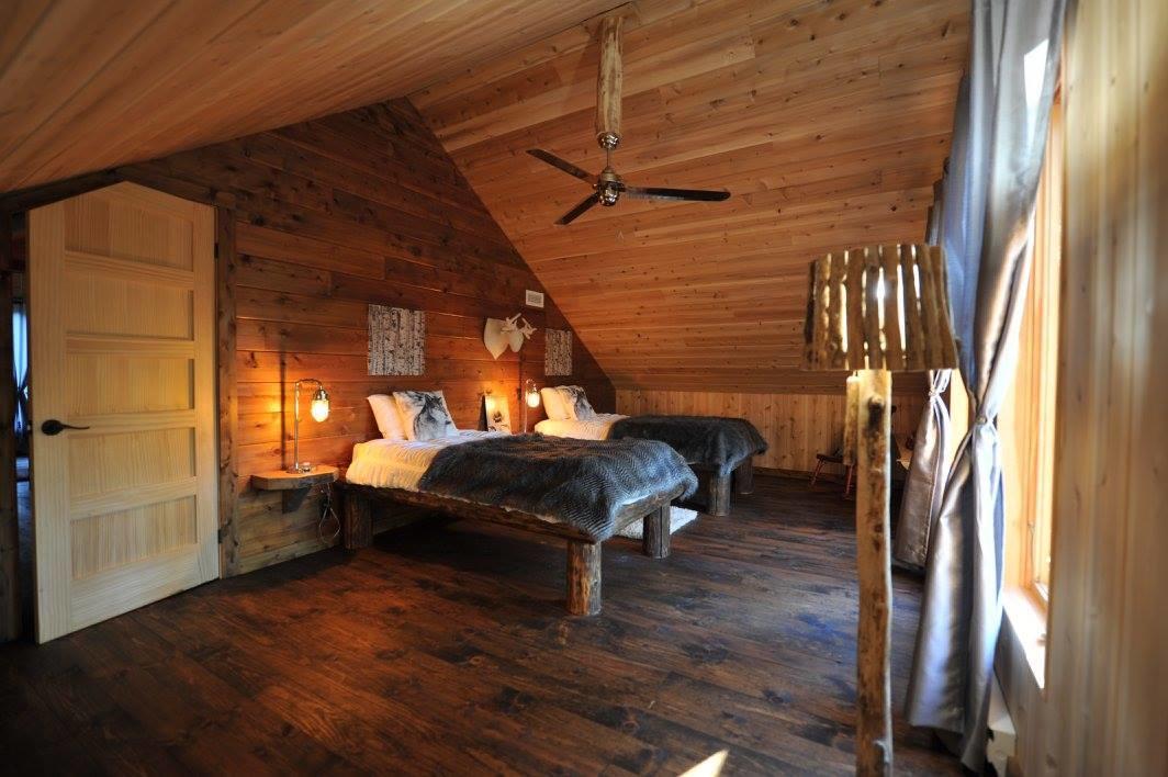 Les Bouleaux - Les Chalets Spa Canada La Malbaie Exteriör bild
