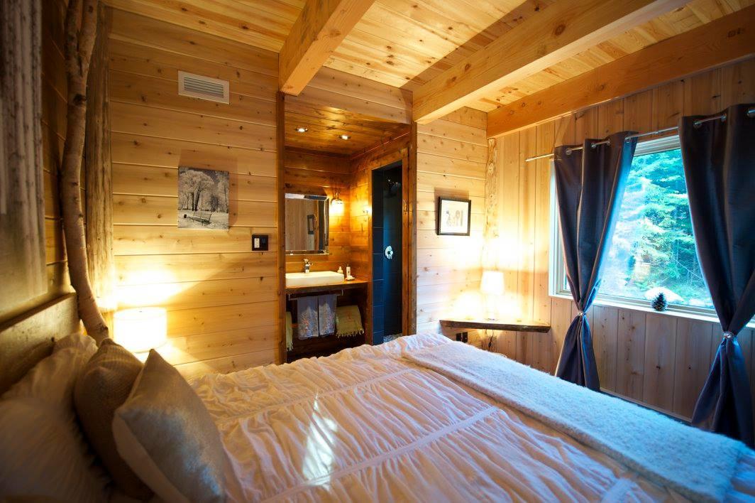 Les Bouleaux - Les Chalets Spa Canada La Malbaie Exteriör bild
