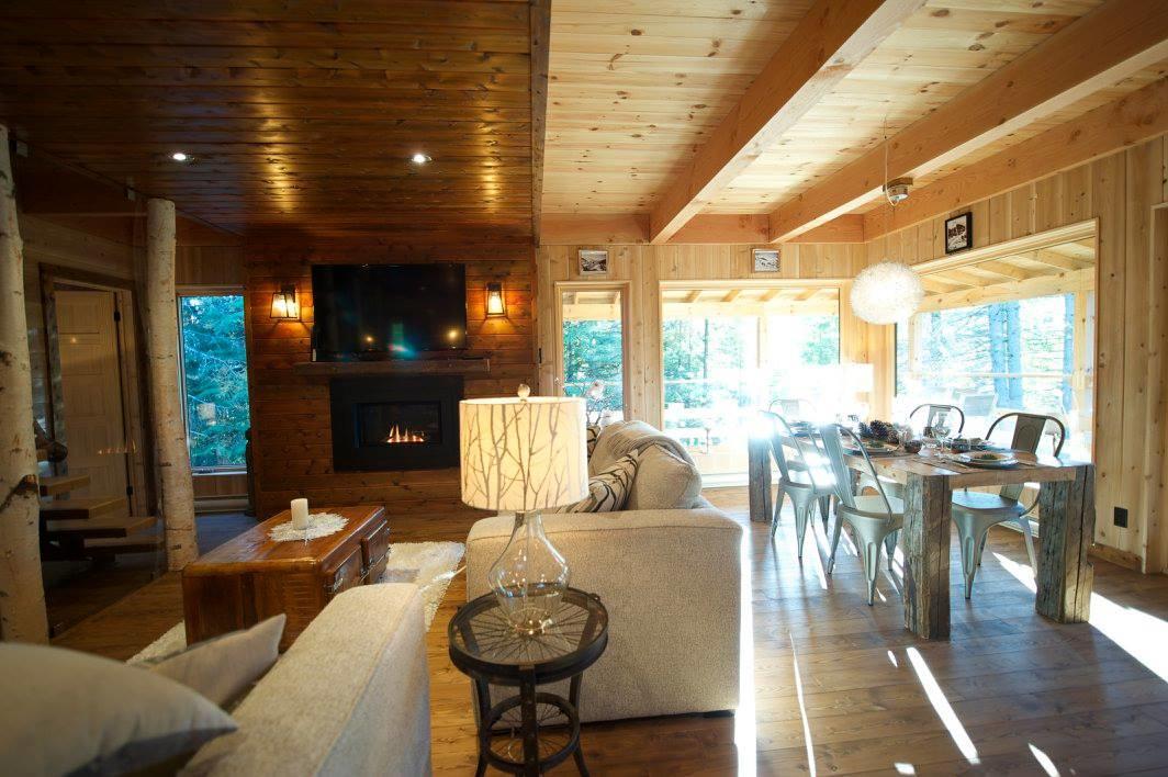 Les Bouleaux - Les Chalets Spa Canada La Malbaie Exteriör bild
