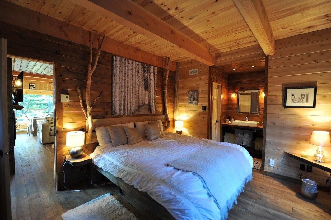 Les Bouleaux - Les Chalets Spa Canada La Malbaie Exteriör bild