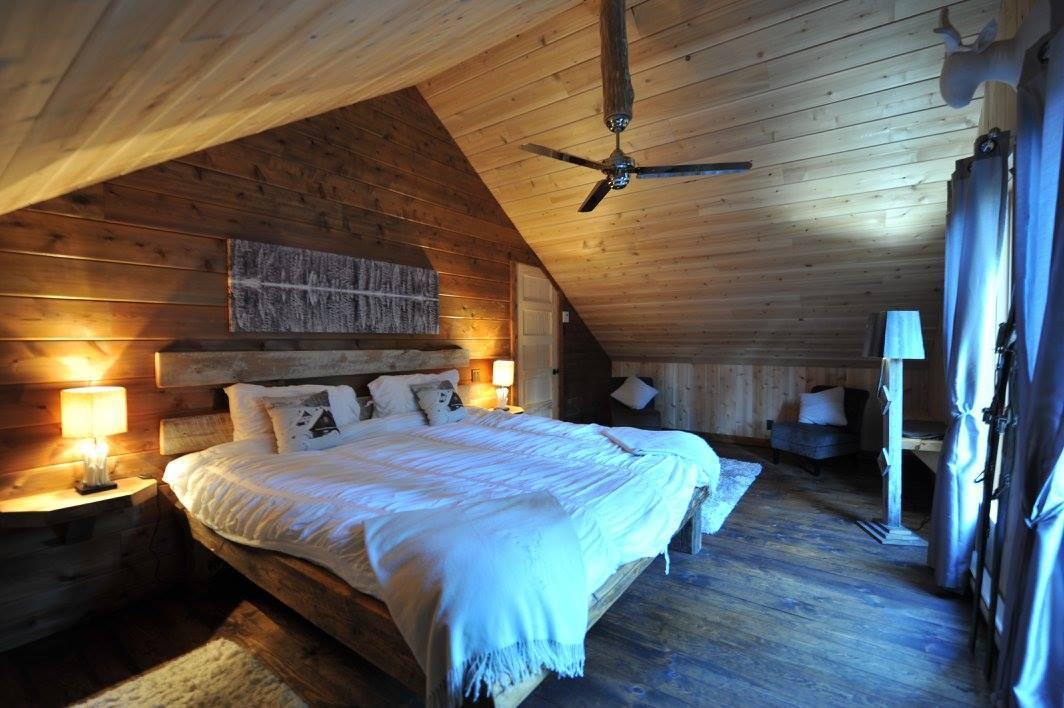 Les Bouleaux - Les Chalets Spa Canada La Malbaie Exteriör bild