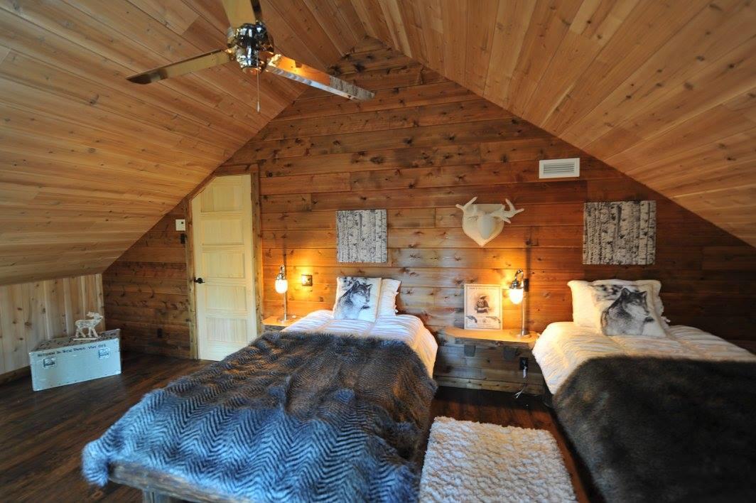 Les Bouleaux - Les Chalets Spa Canada La Malbaie Exteriör bild