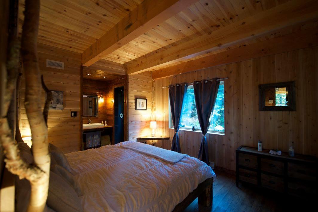 Les Bouleaux - Les Chalets Spa Canada La Malbaie Exteriör bild