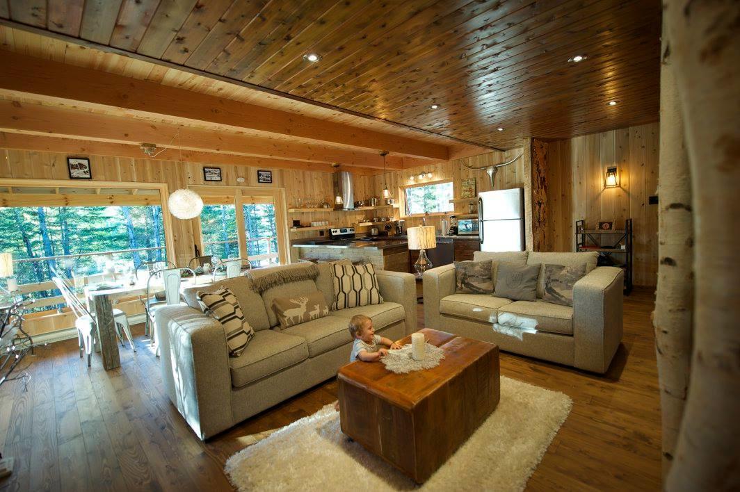Les Bouleaux - Les Chalets Spa Canada La Malbaie Exteriör bild