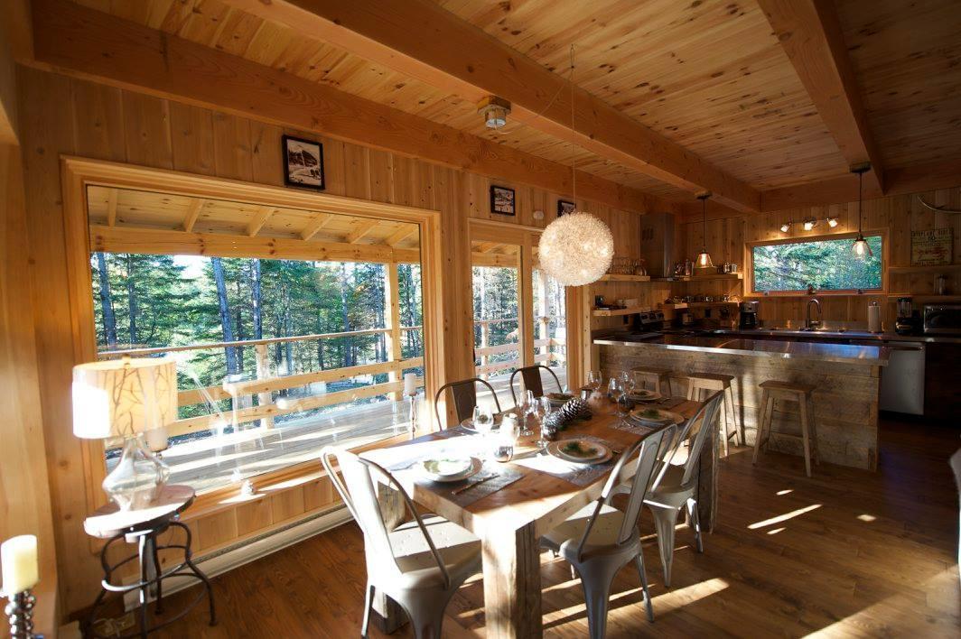 Les Bouleaux - Les Chalets Spa Canada La Malbaie Exteriör bild