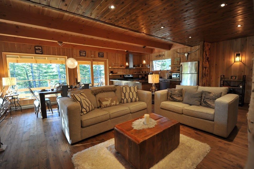 Les Bouleaux - Les Chalets Spa Canada La Malbaie Exteriör bild