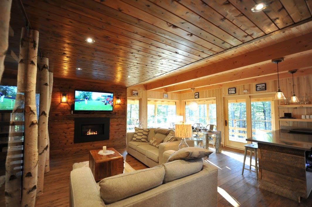 Les Bouleaux - Les Chalets Spa Canada La Malbaie Exteriör bild
