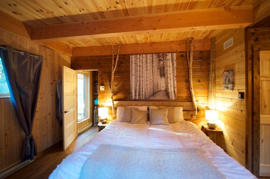 Les Bouleaux - Les Chalets Spa Canada La Malbaie Exteriör bild
