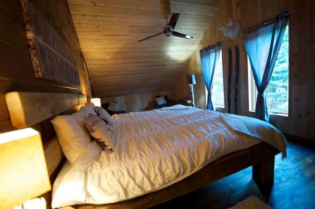 Les Bouleaux - Les Chalets Spa Canada La Malbaie Exteriör bild