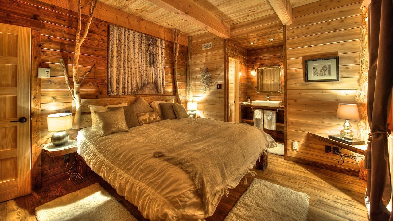 Les Bouleaux - Les Chalets Spa Canada La Malbaie Exteriör bild