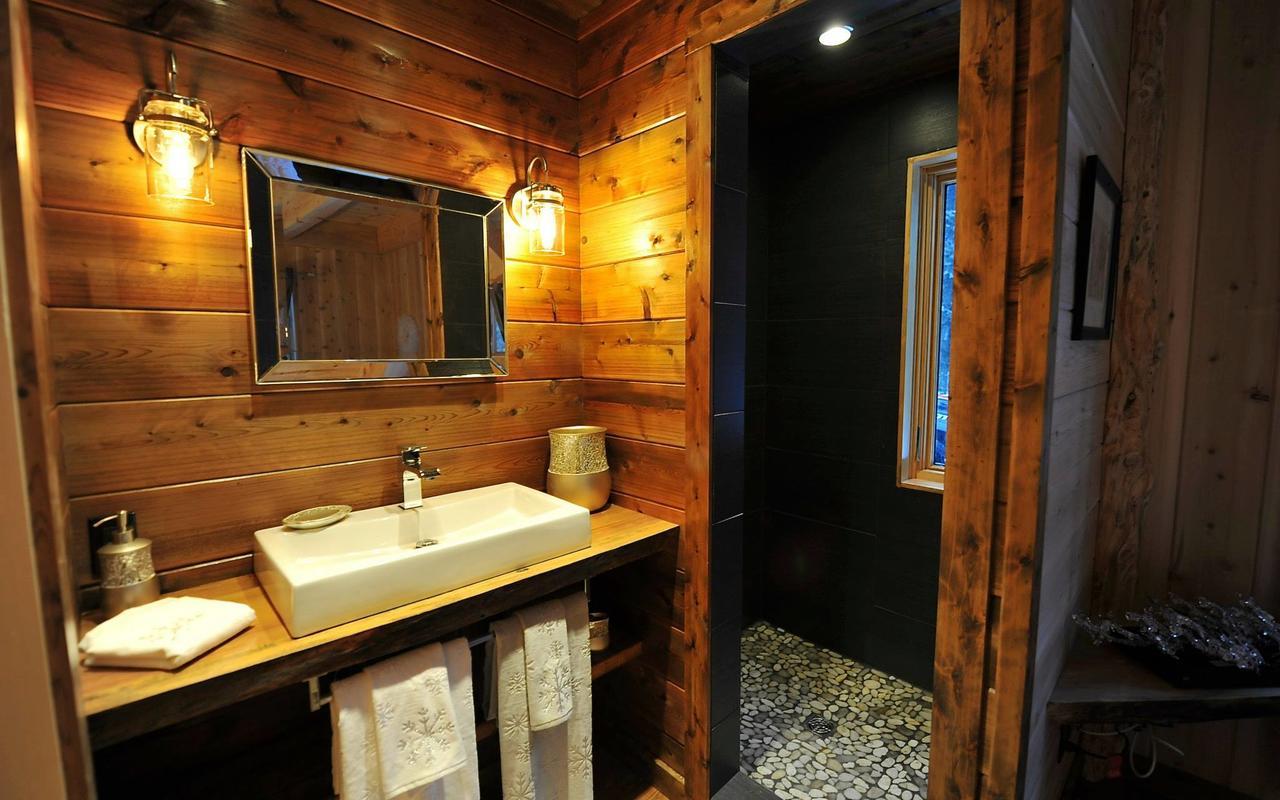 Les Bouleaux - Les Chalets Spa Canada La Malbaie Exteriör bild