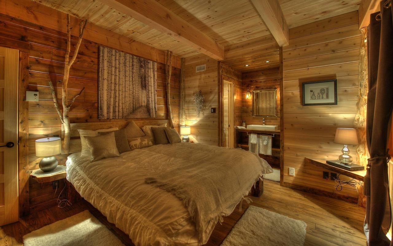 Les Bouleaux - Les Chalets Spa Canada La Malbaie Exteriör bild