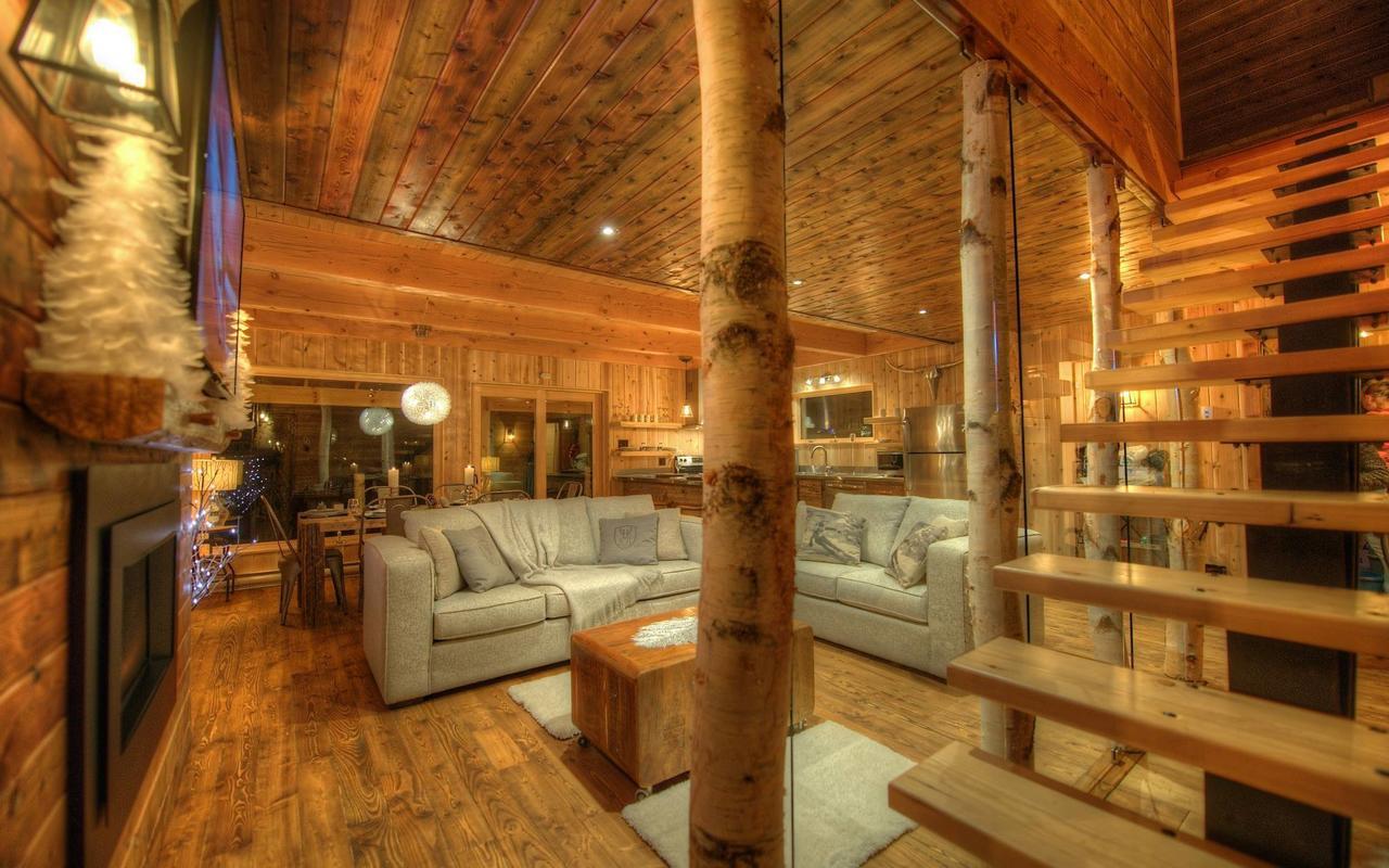 Les Bouleaux - Les Chalets Spa Canada La Malbaie Exteriör bild